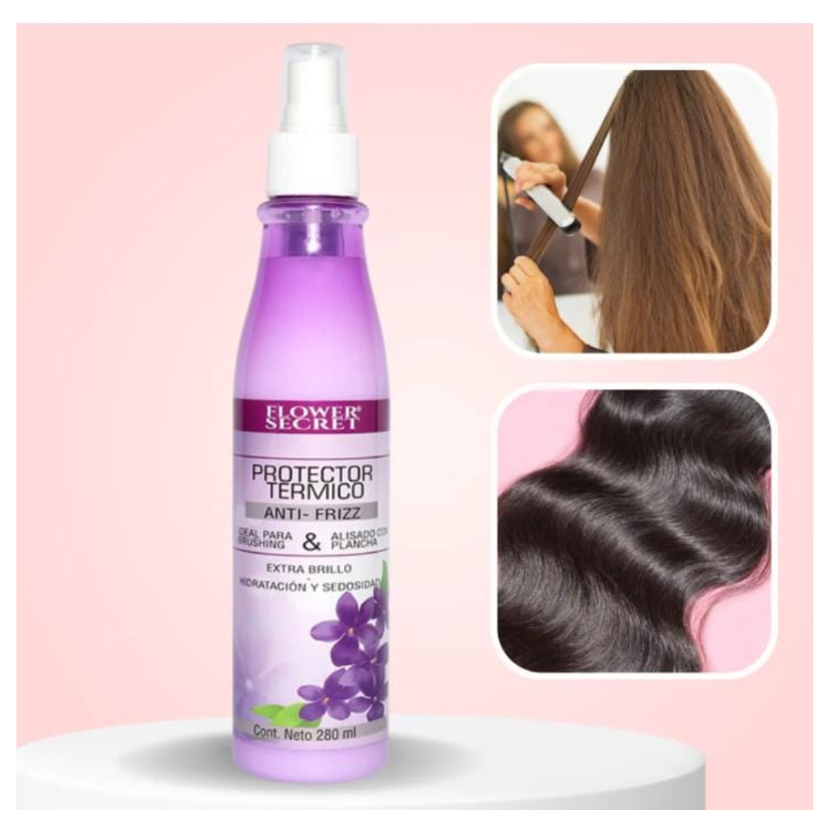 Protector Termico Anti-frizz 280 Ml Flower Secret-2