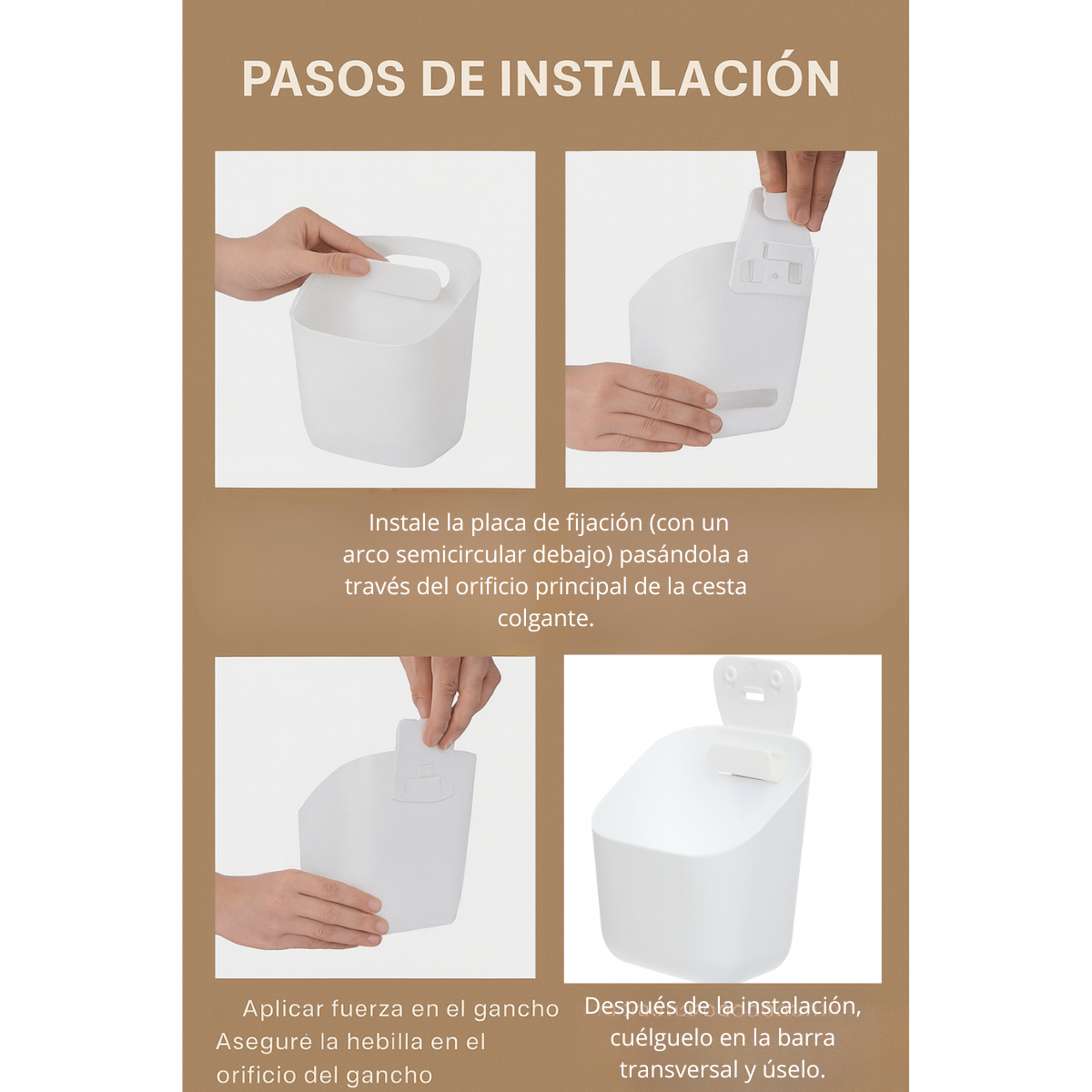 Organizador Pared Baño Accesorios Maquillaje Multifuncional-4