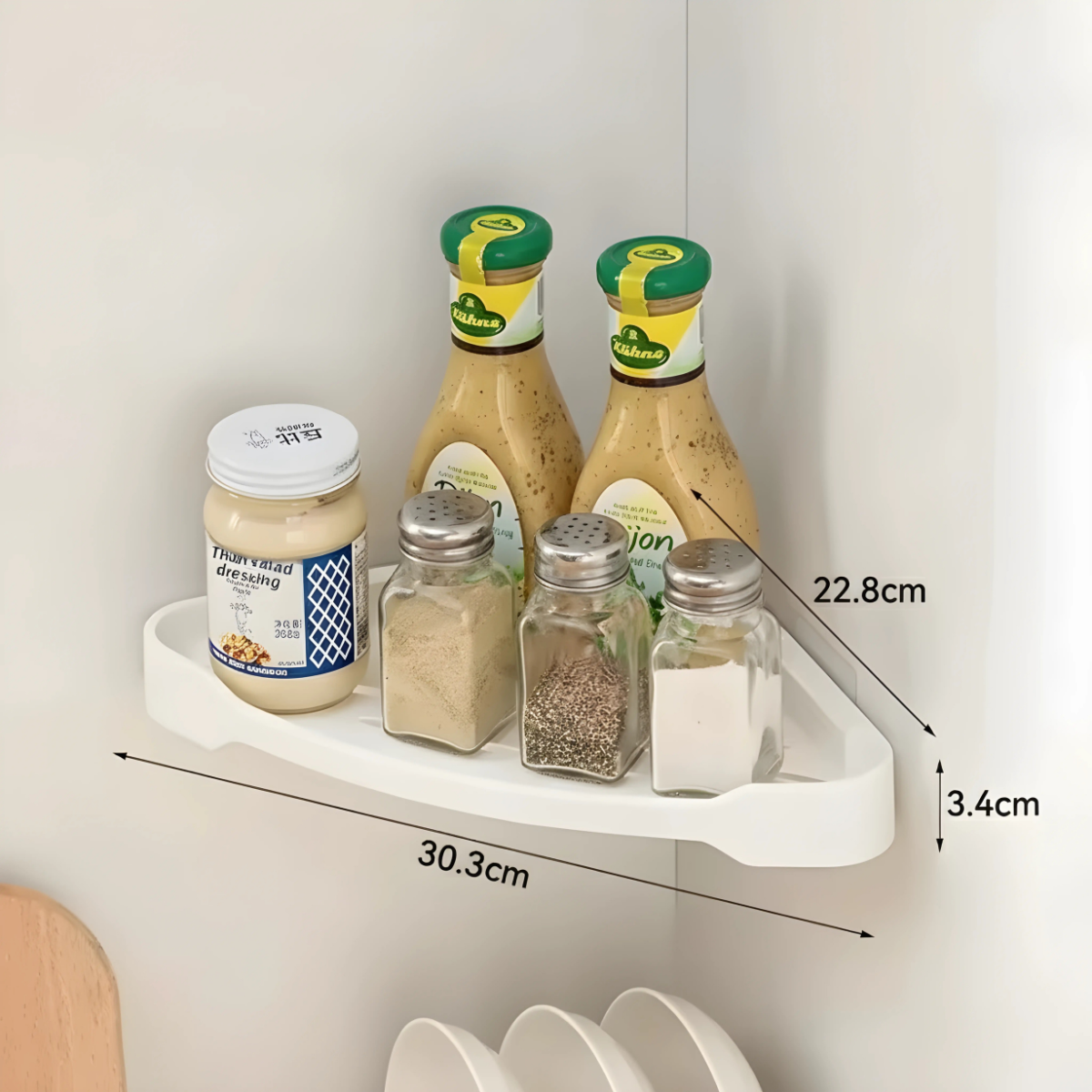Esquinero Organizador De Baño Cosmético Maquillaje 3 Niveles-2