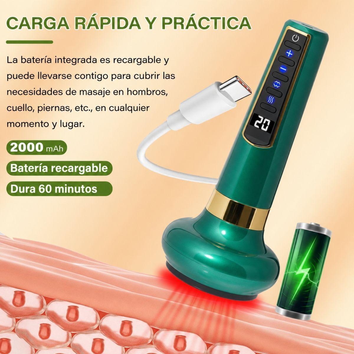 Masajeador De Ventosas Inteligente Con Calor Y Succion-4