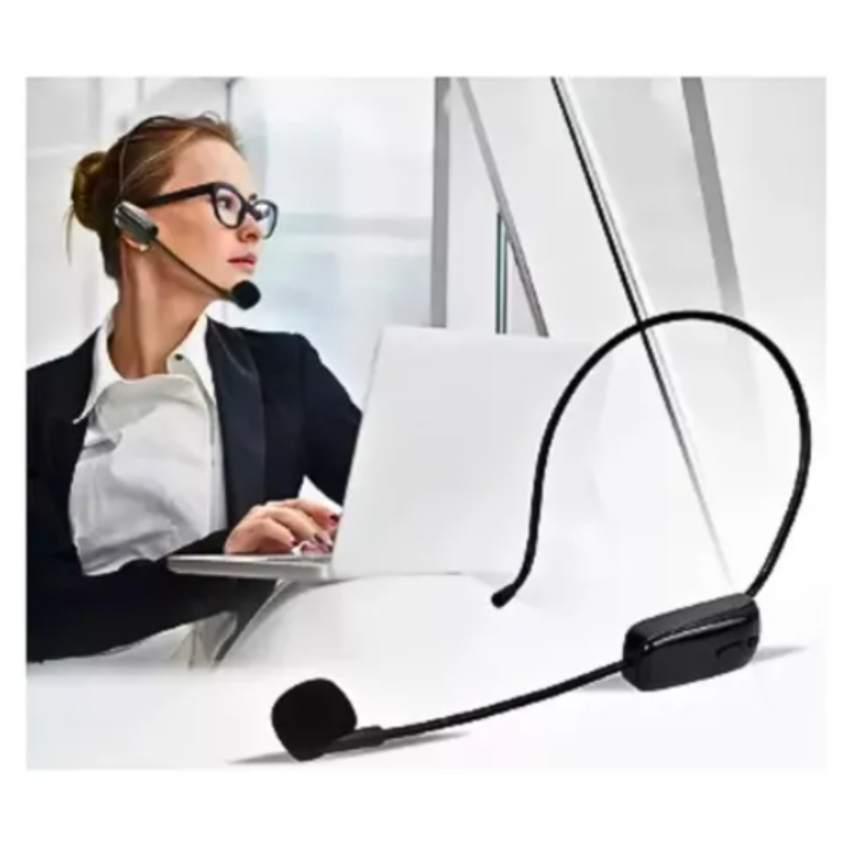 Microfono Megafono Inalambrico Amplificador De Voz Bluetooth-5