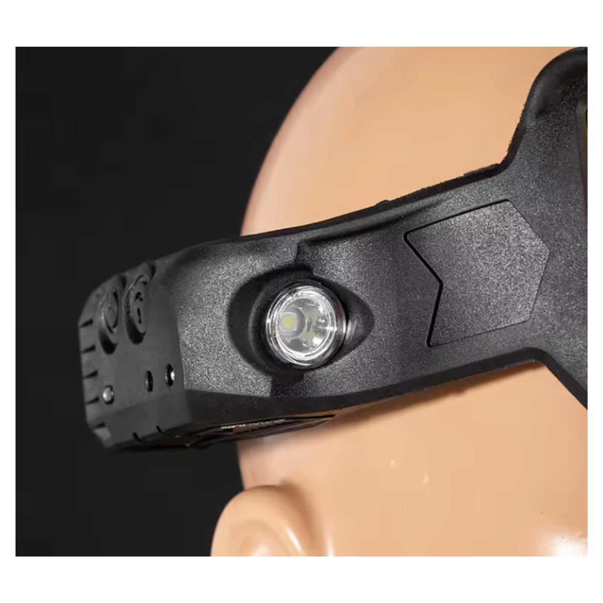 Linterna Minero Cintillo Tiras Luz Led Recargable Multiuso-3