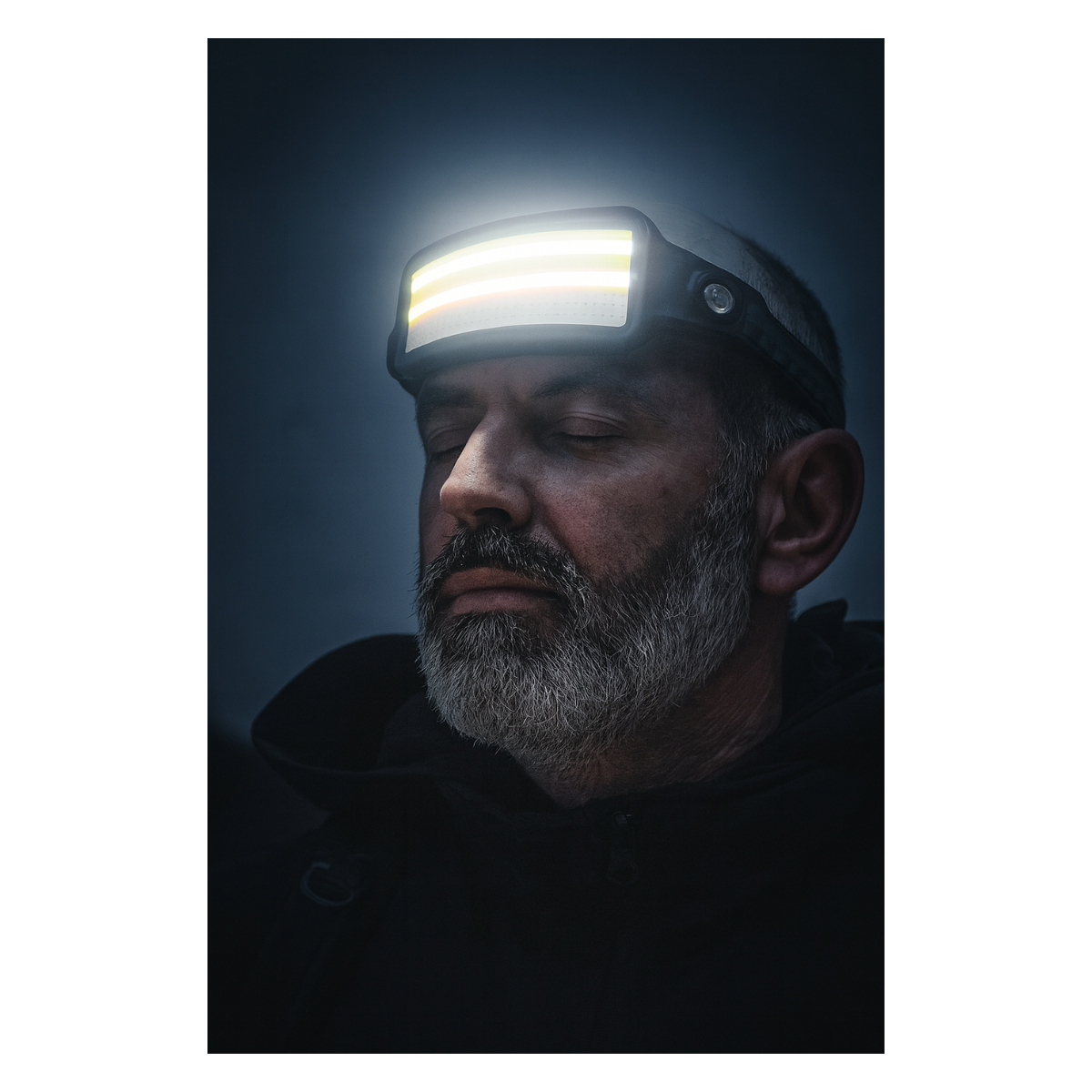 Linterna Minero Cintillo Tiras Luz Led Recargable Multiuso-6
