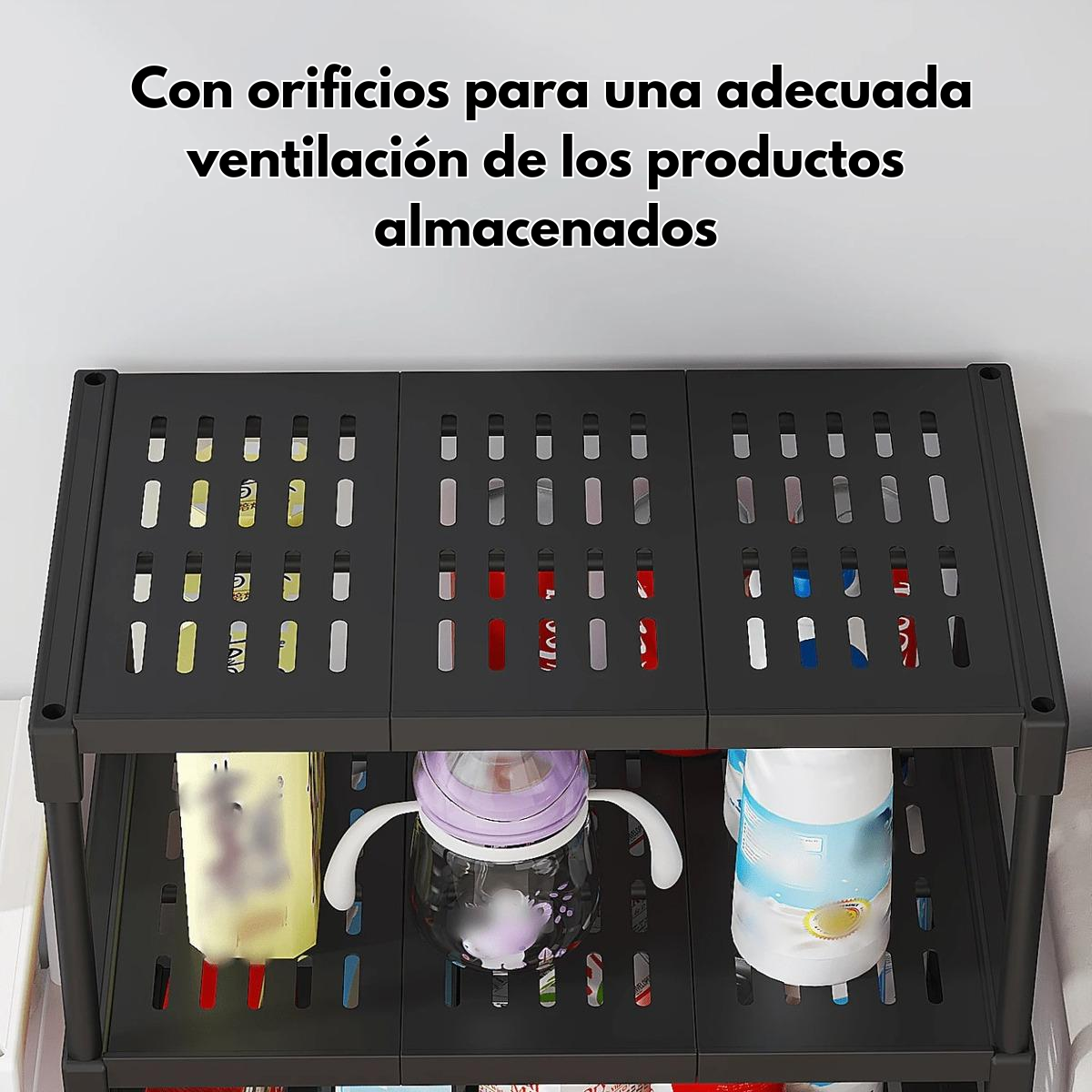 Estante Organizador Cocina Multiuso 4 Niveles Ruedas 86x44cm-2