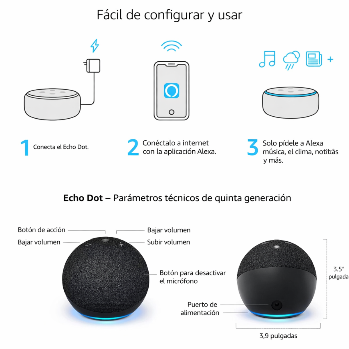 Parlante Bocina Bluetooth Inalambrico Portatil Waterproof-5
