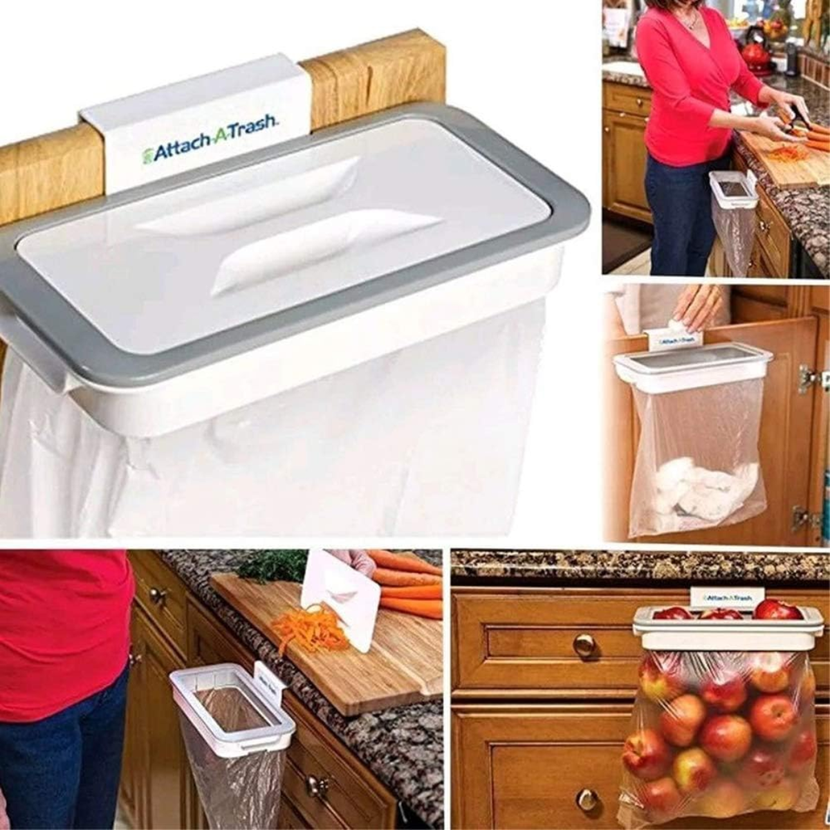 Soporte Colgante Para Bolsas De Basura Portatil-4