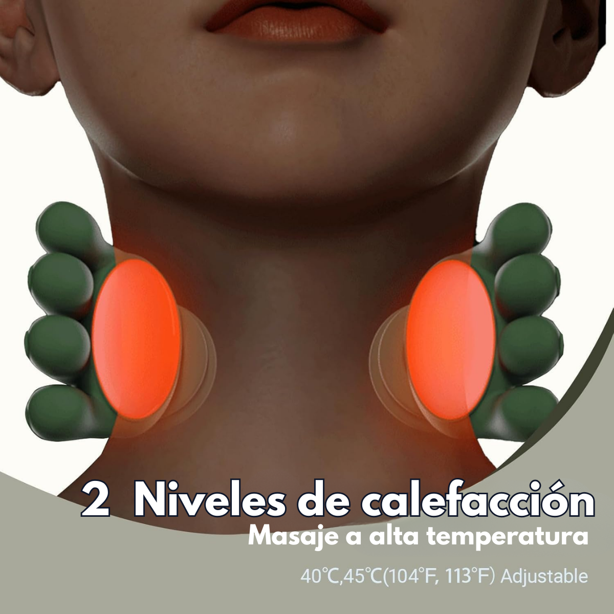 Masajeador De Hombros Y Cuello Electrico Portatil Sensorial-3