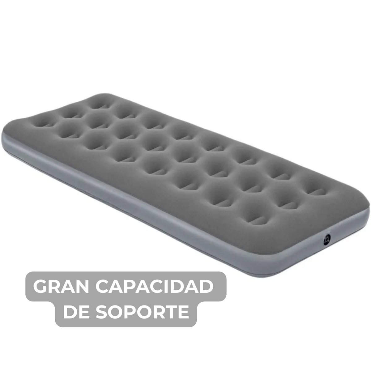 Colchon Inflable 191x99x22cm Individual 1 Plaza Camping-2