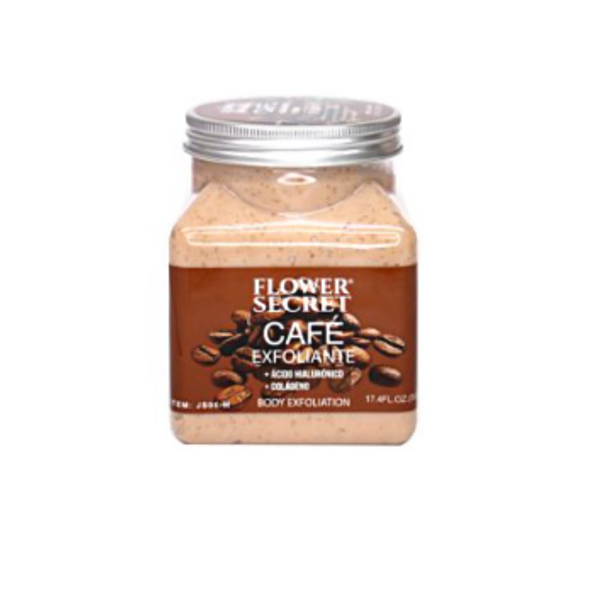 Crema Exfoliante Corporal Café 500 Grs +Guante Masajeador-2