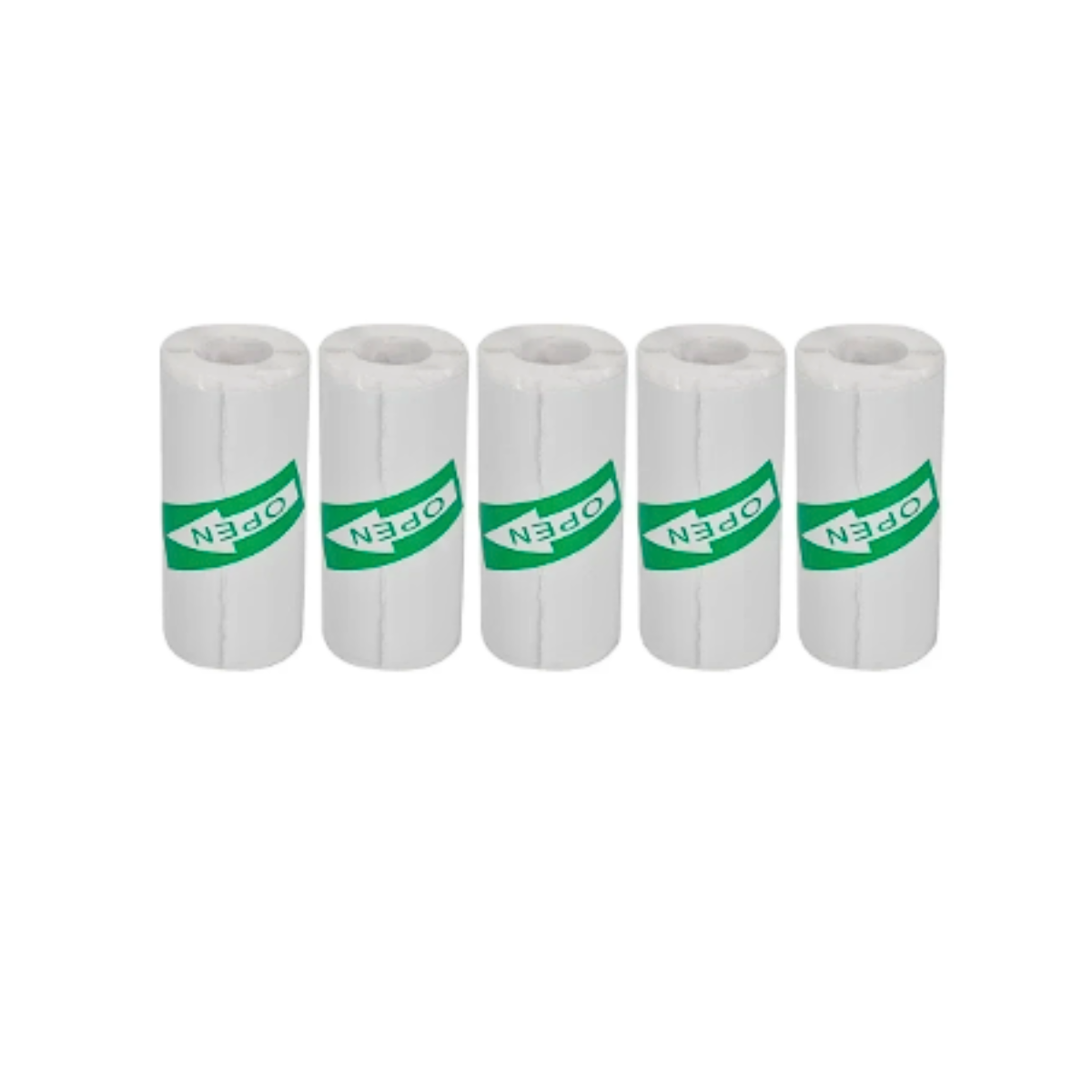 Pack 10 Rollos Adhesivos Para Mini Impresora Stickers Blanco-3