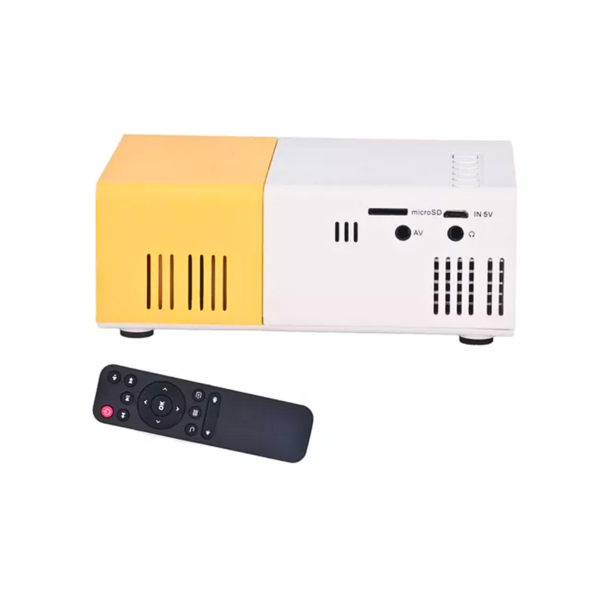 Mini Proyector Portátil 4k Resolución Led Cine En Casa-5