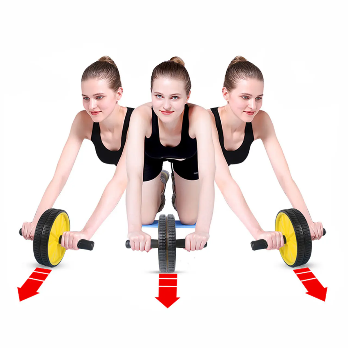 Rueda Abdominal Para Ejercicios De Abdomen Gym-4