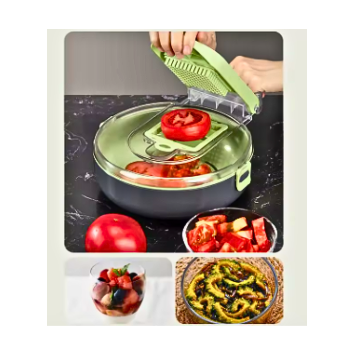 Cortador Rebanador De Verduras 9 En 1 Multifunción-3