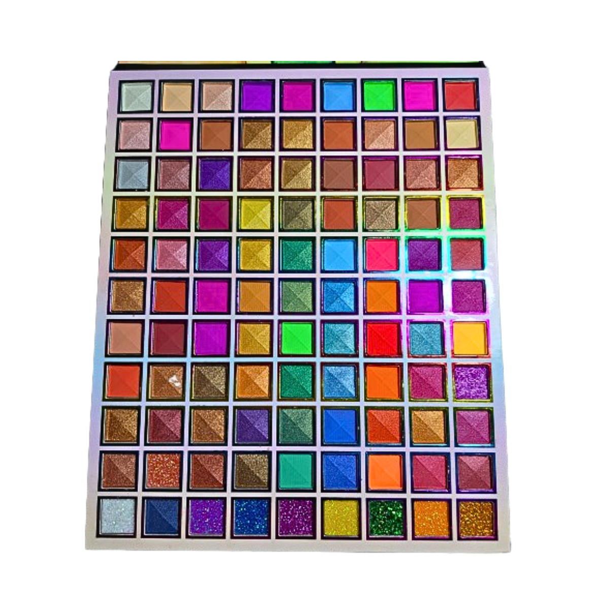 Paleta De Sombras Fashion Eyeshadow 99 Colores Flower Secret-0