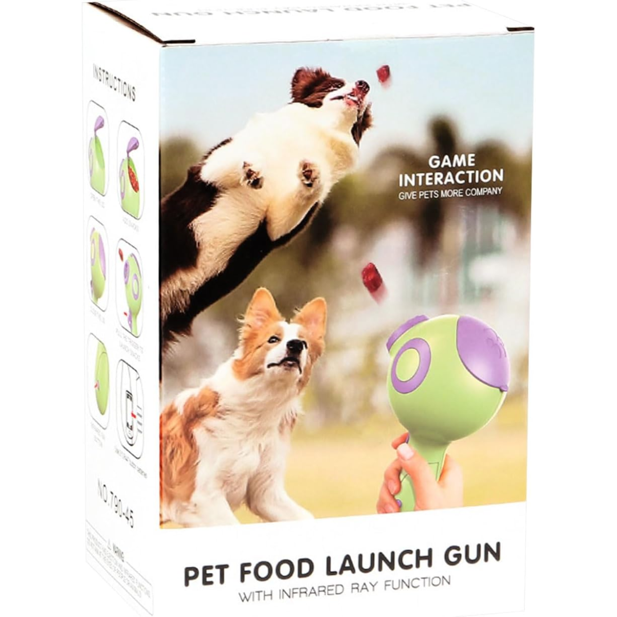 Lanzador De Comida Y Premios Para Perros Con Infrarrojo-6