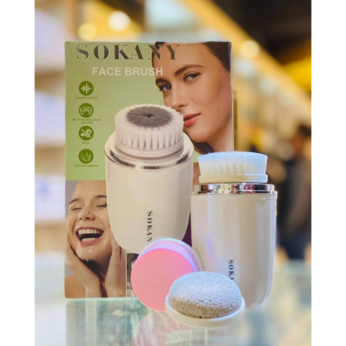 Cepillo Limpiador Facial Electrico Masajeador Sk 311-6