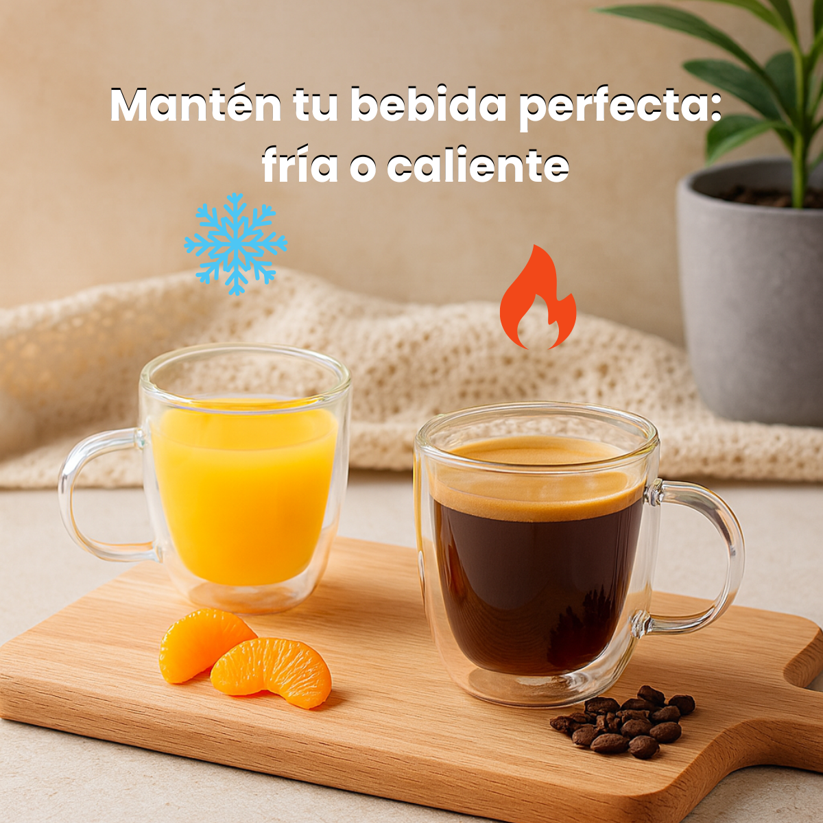 Pack 2 Tazas Vidrio Para Expresso Café Té Multiuso 150 Ml-2