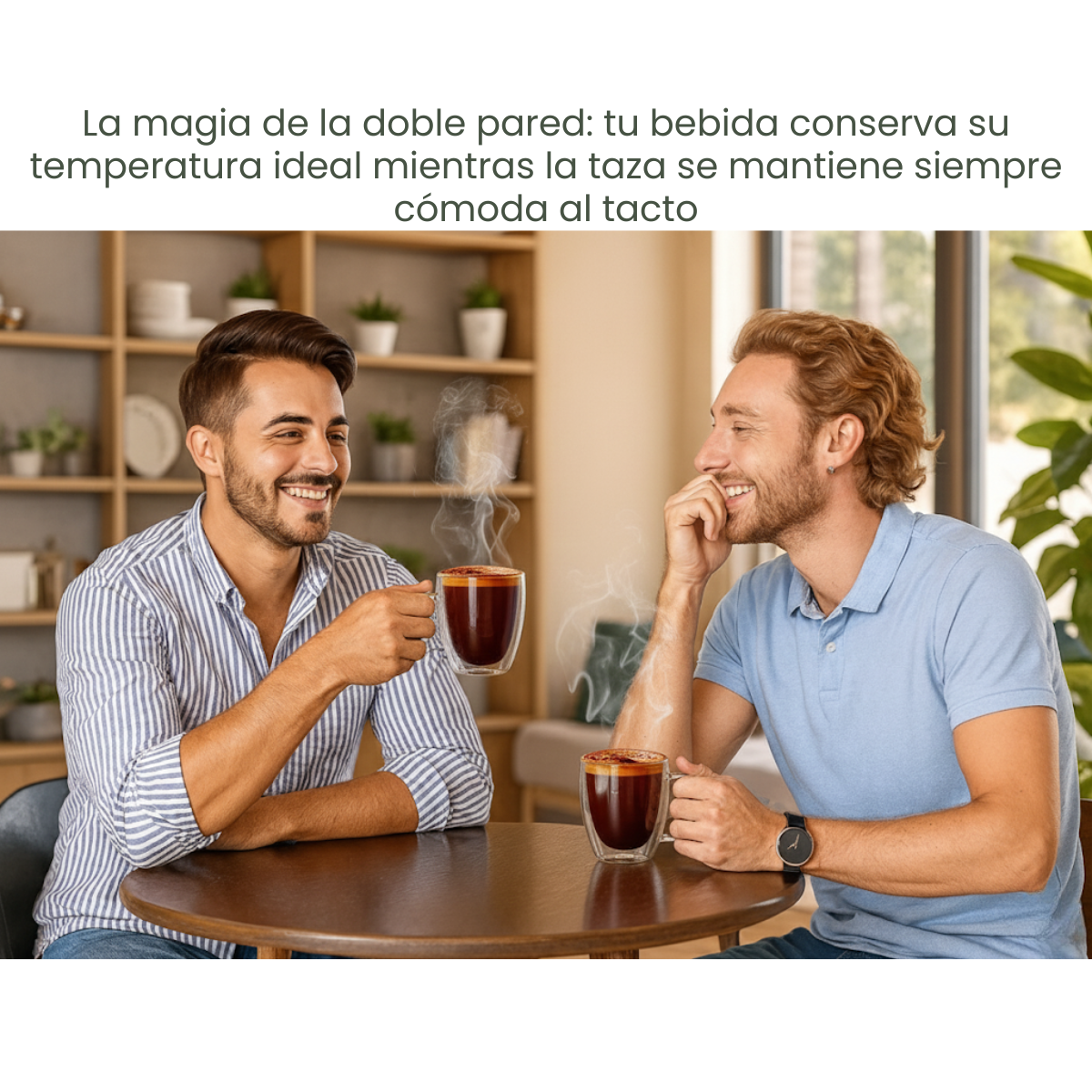 Pack 2 Tazas Vidrio Para Expresso Café Té Multiuso 150 Ml-4