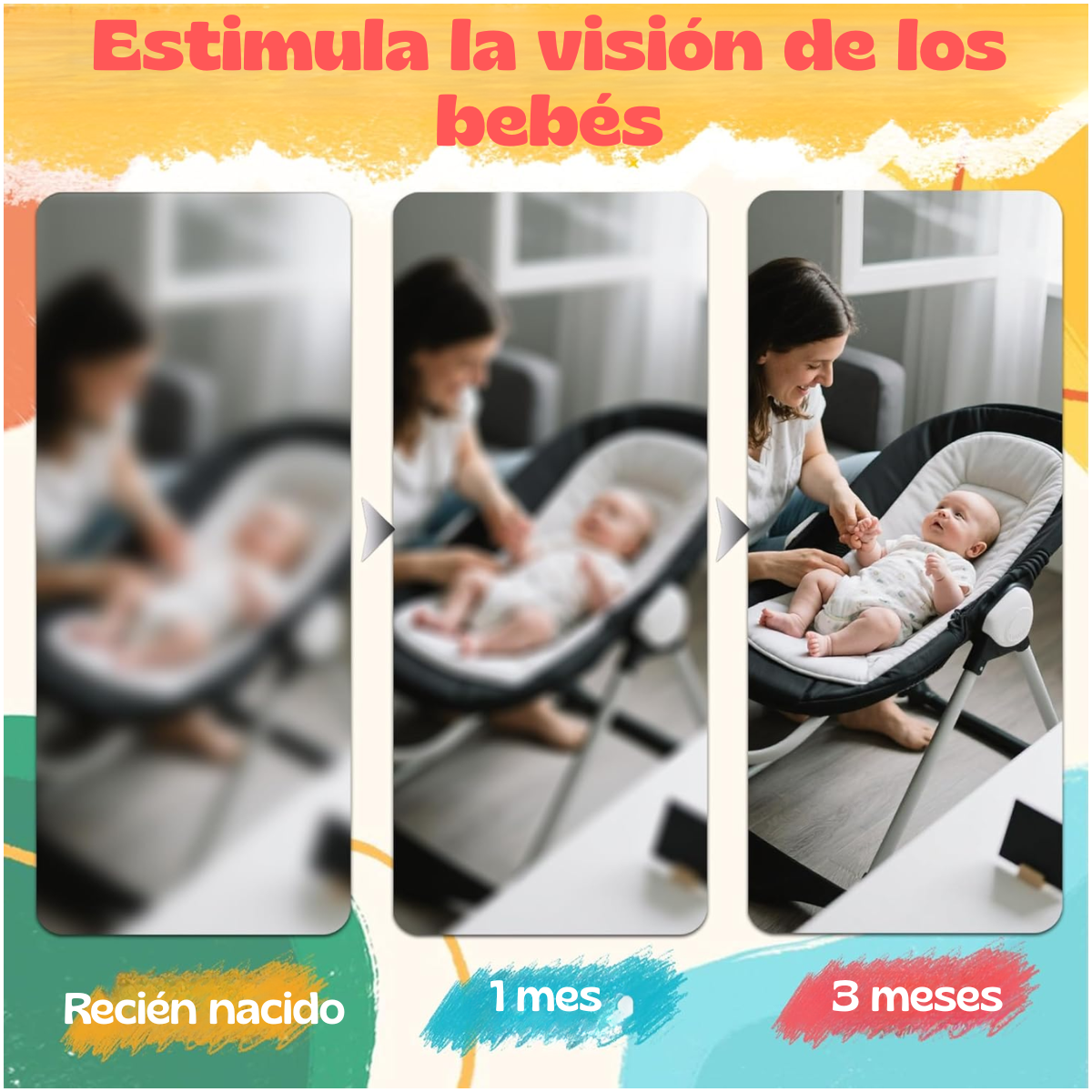 Tarjetas De Estimulacion Visual Didactico Bebes 6 A 18 Meses-2