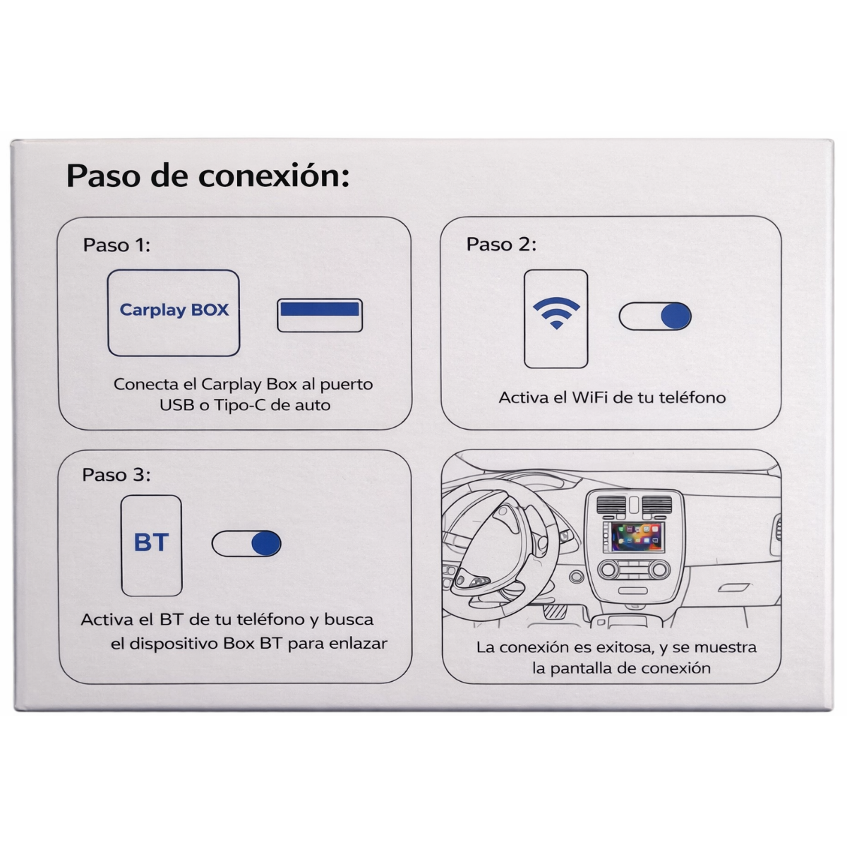 Adaptador Inal mbrico Carplay Android Auto Wires To Wireless-3
