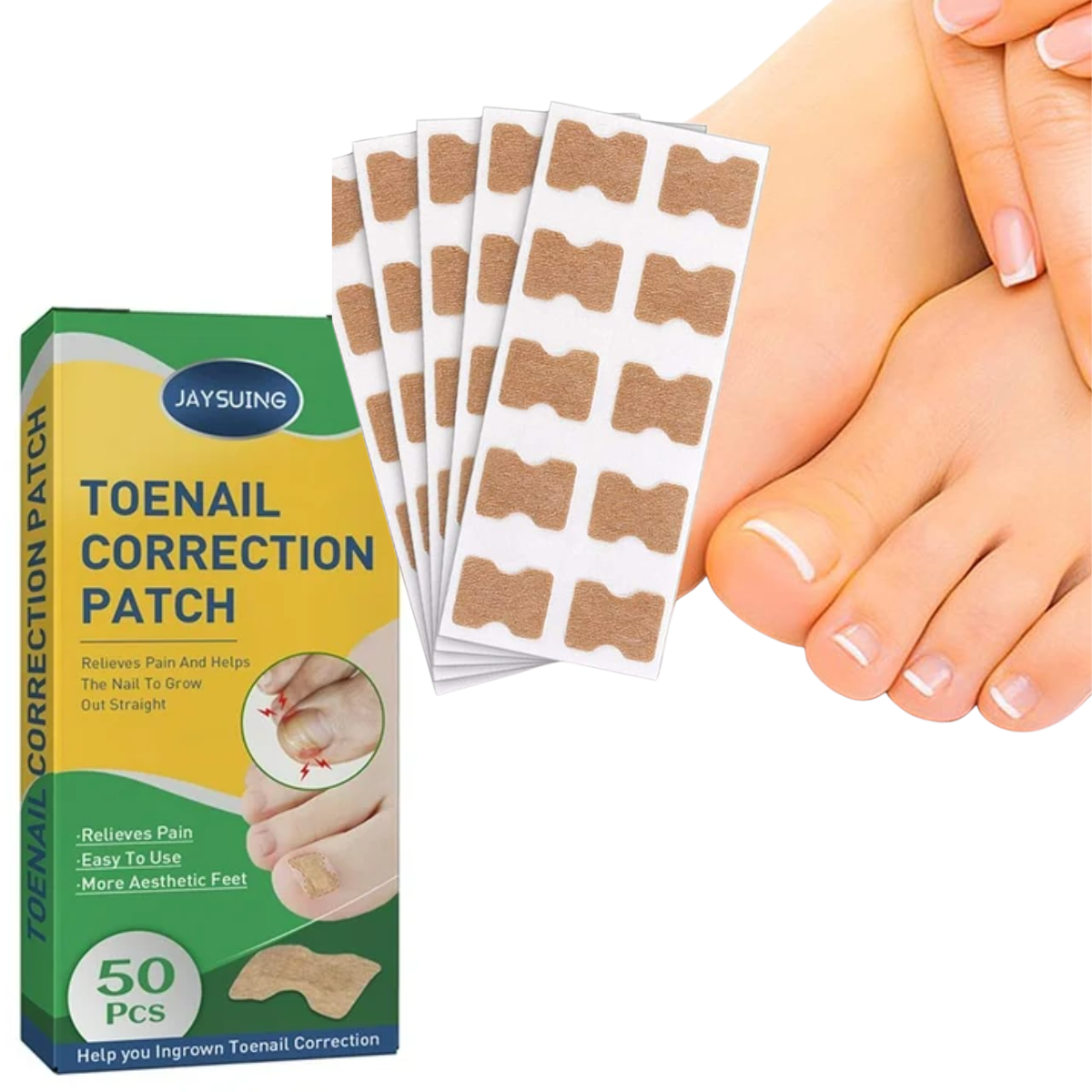 Pack 50 Parches U as Encarnadas Corrector De Crecimiento-6