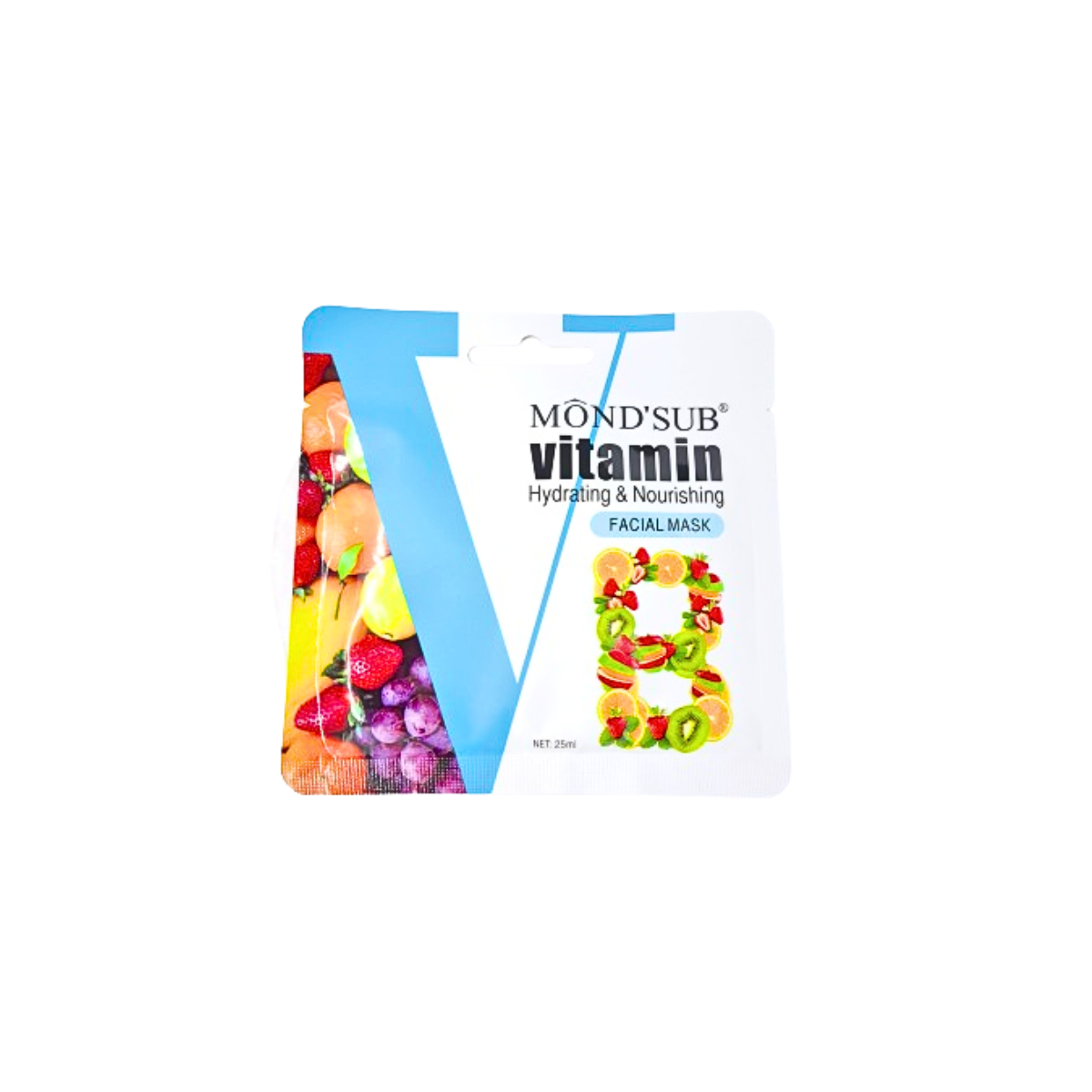 Pack 3 Unidades Mascarilla Facial Vitaminas C + E + B-5