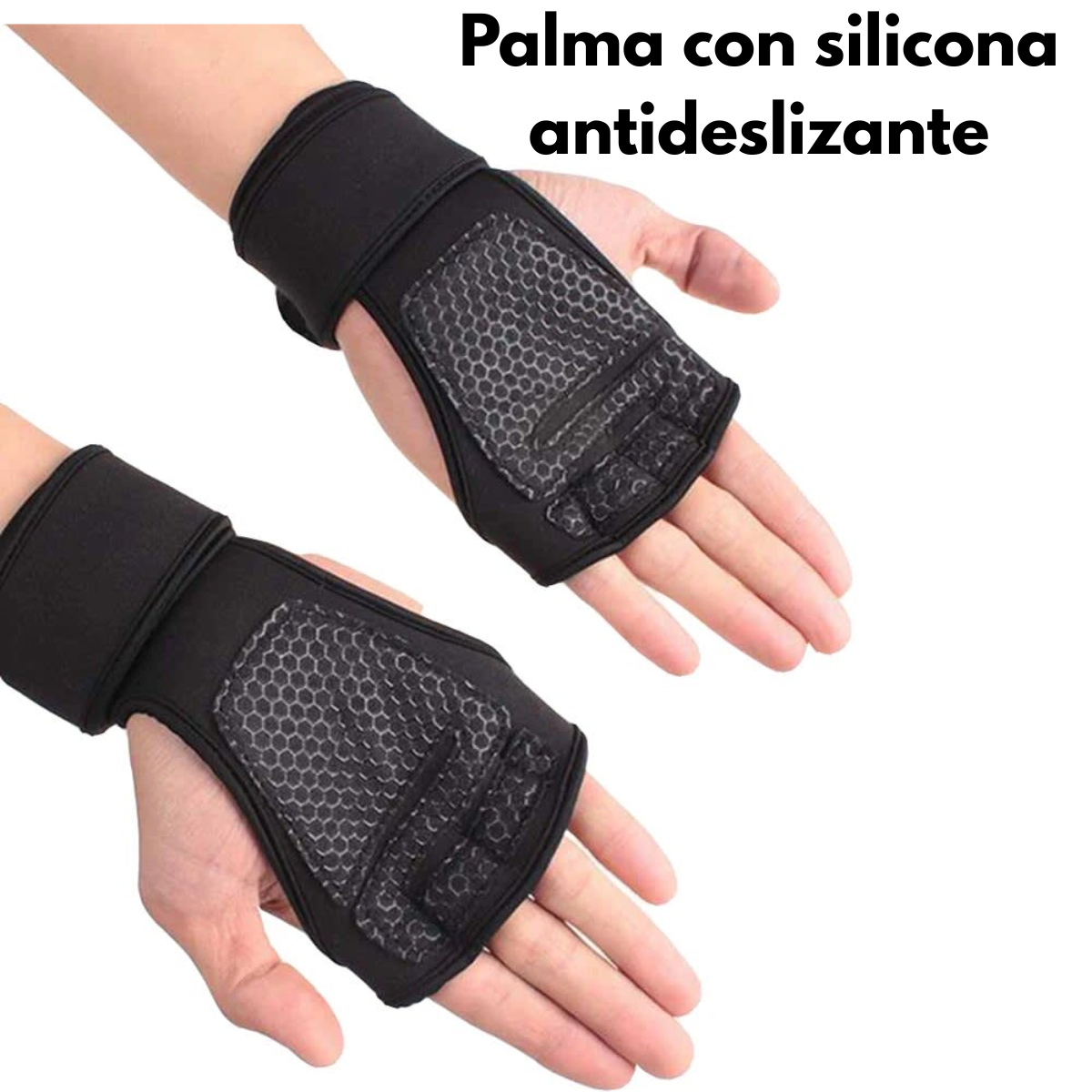 Guantes Crossfit Training Pesas Antideslizantes Transpirable-3