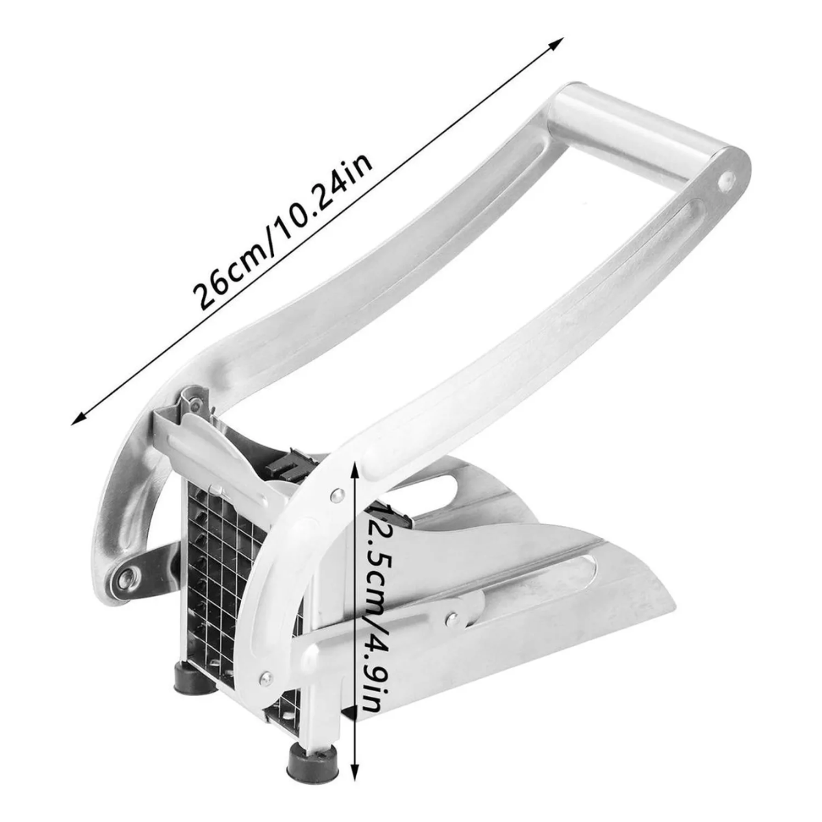 Cortador De Papas Fritas Francesas Acero Inoxidable Manual-2