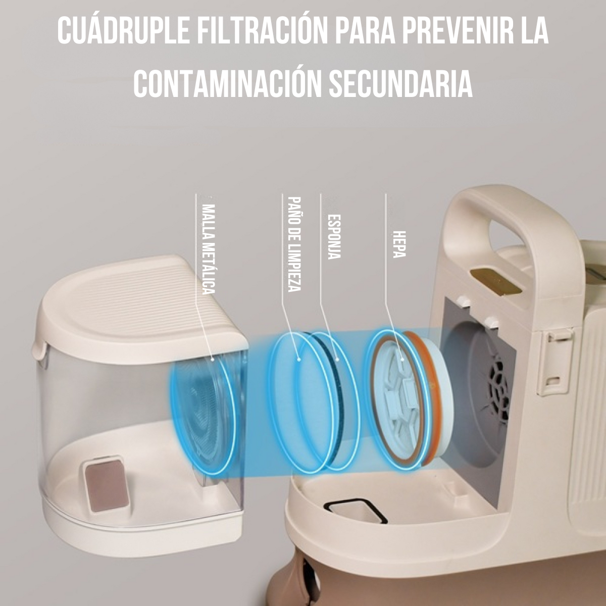 Maquina Cepillo Aspiradora Pelo Mascotas Gato Perro 6 En 1-4