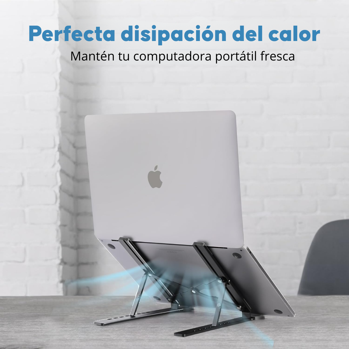 Soporte Para Laptop Plegable Aluminio Ajustable Portatil Yd-6