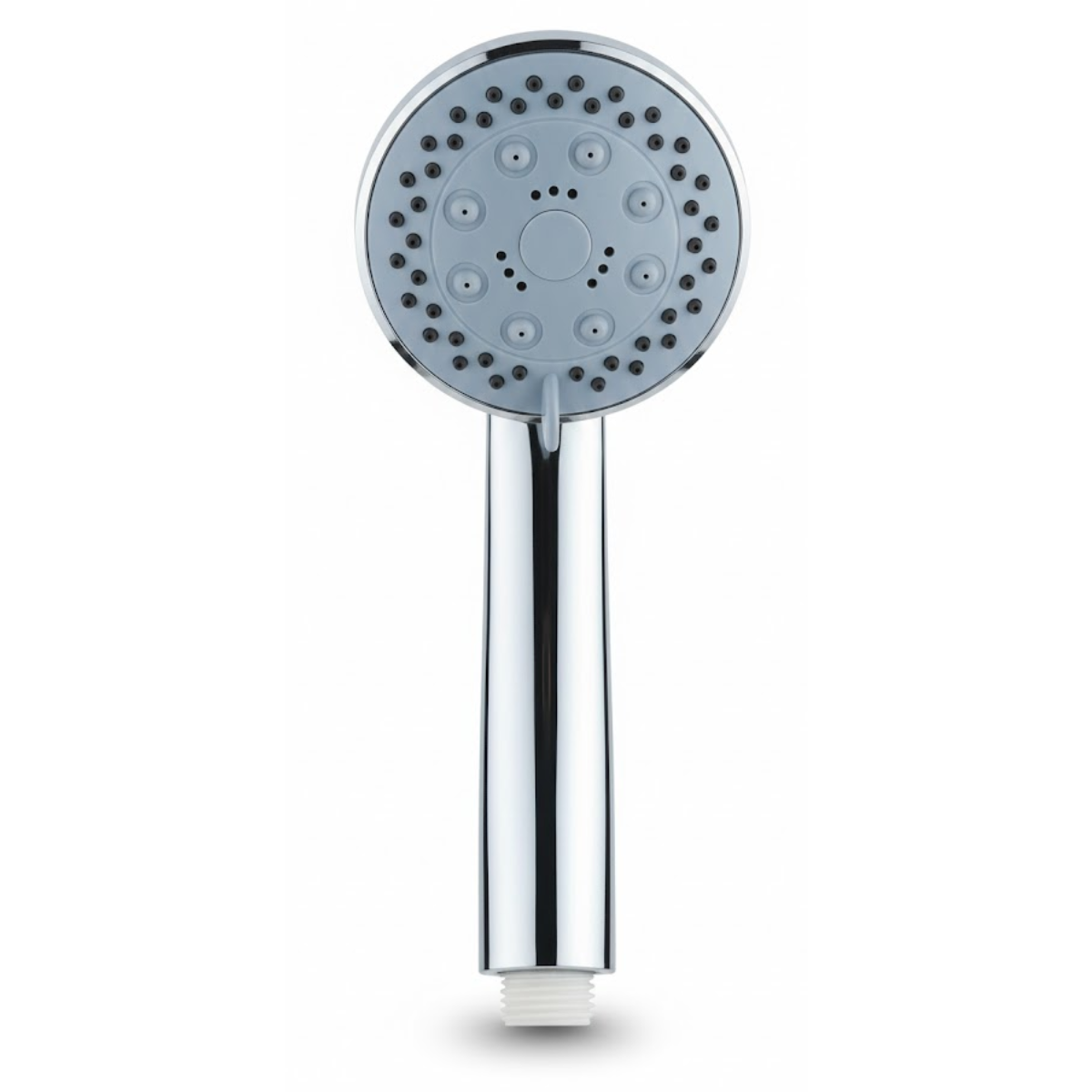 Mango Cabezal Ducha Plateado Circular Alta Presion Antisarro-0