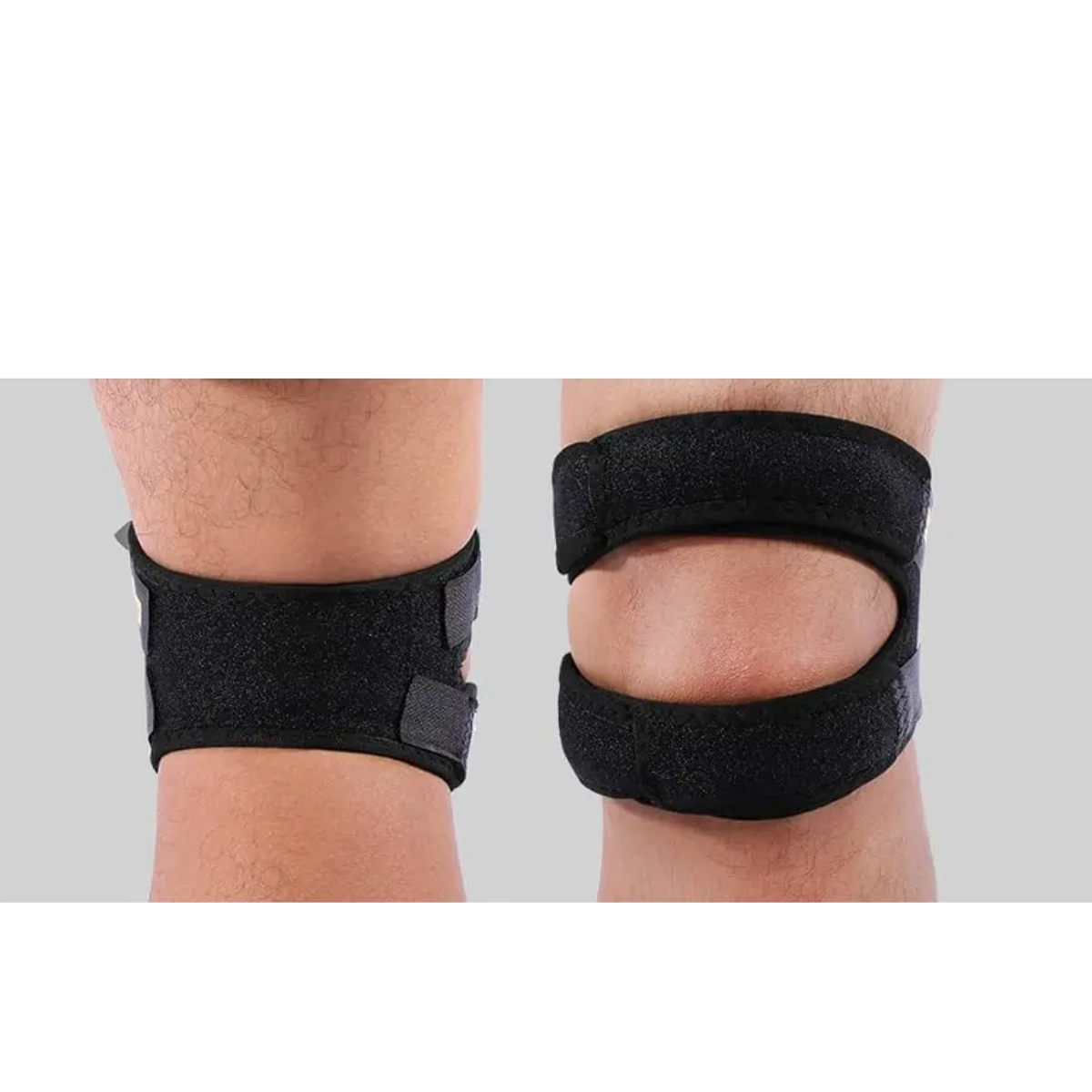 Menisquera Doble Banda Patelar Soporte Rodilla-3