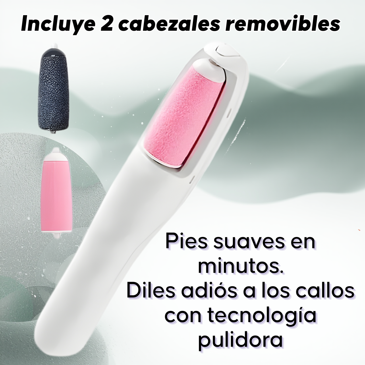 Removedor Callos Lima Electrica Para Pies Recargable 2 En 1-6
