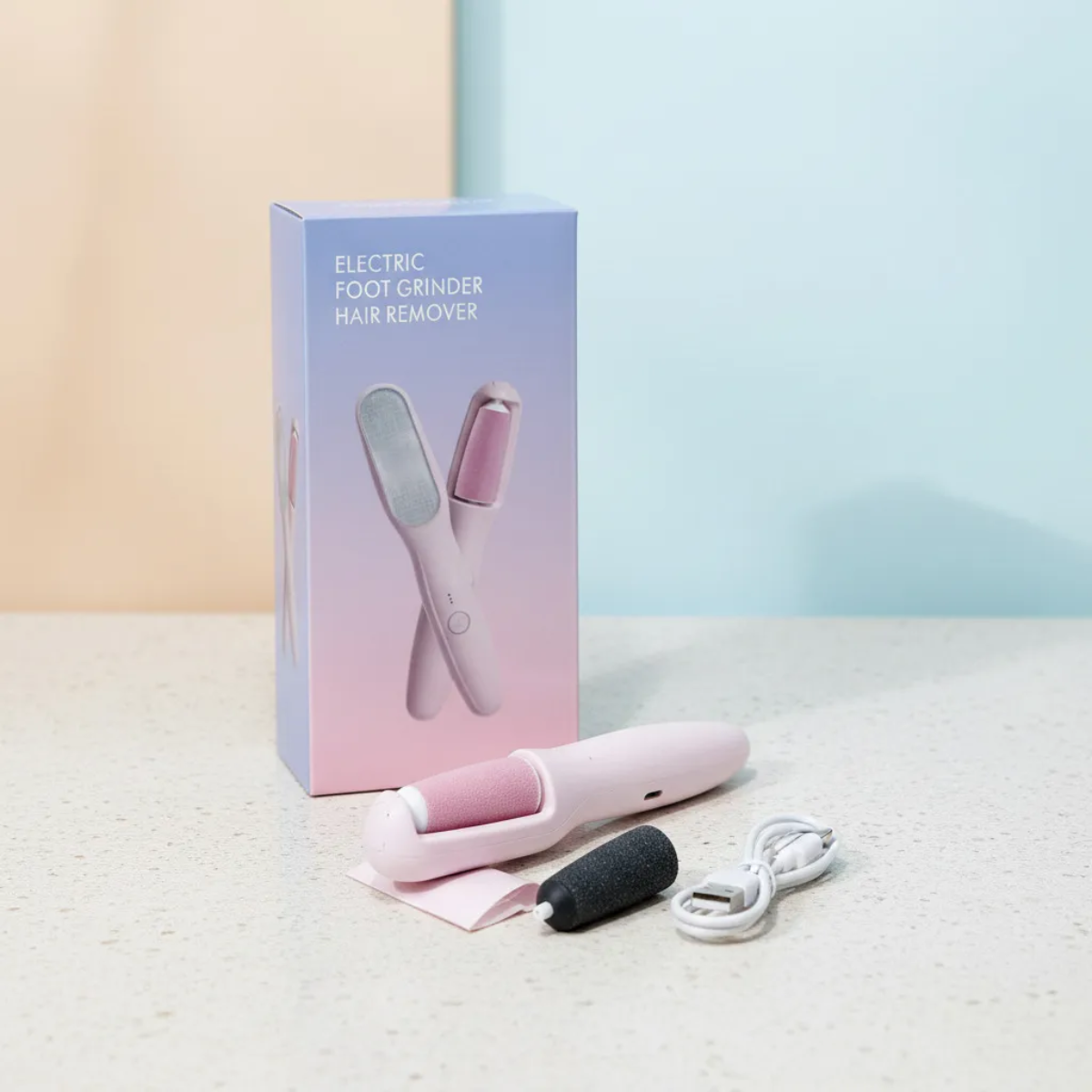 Removedor Callos Lima Electrica Para Pies Recargable 2 En 1-9