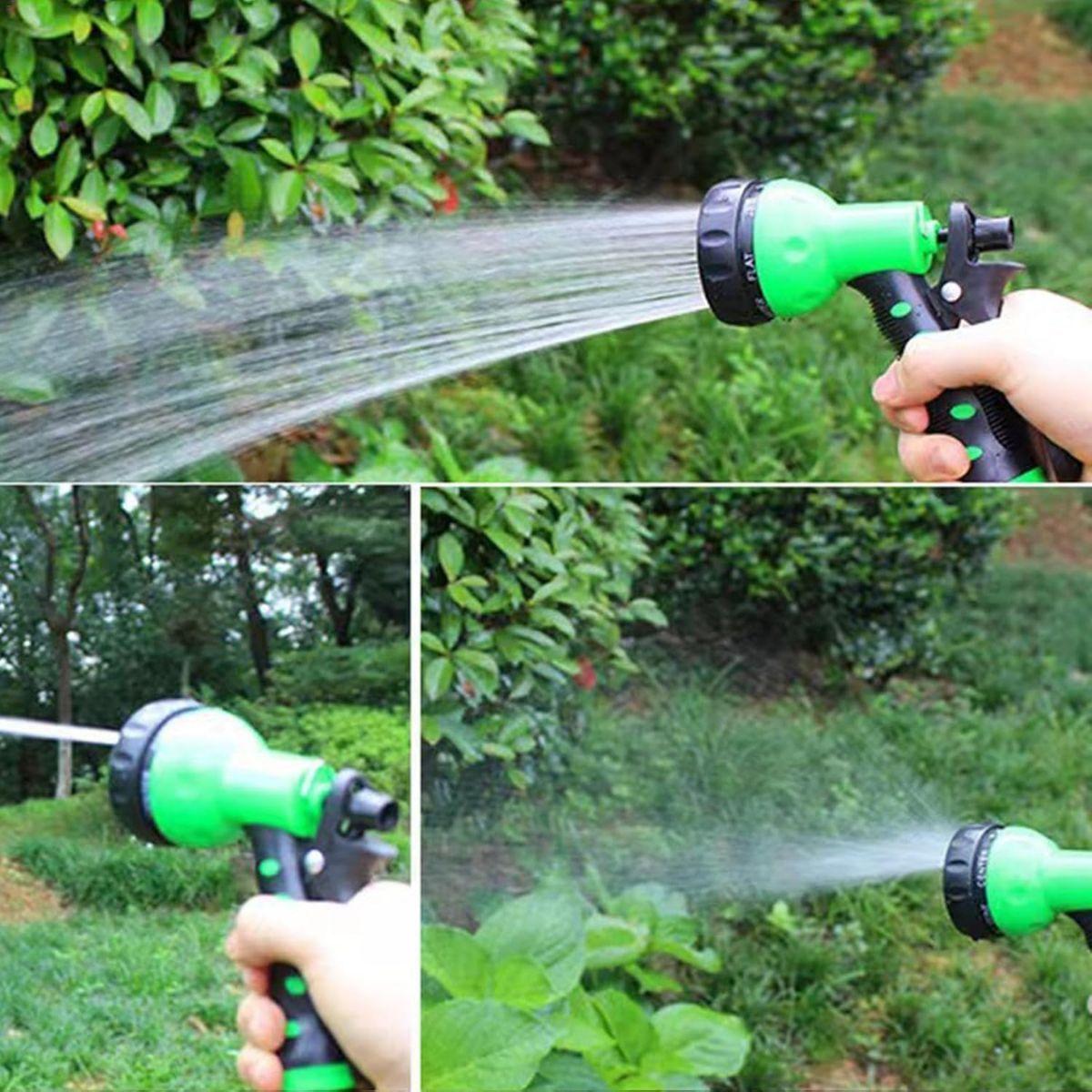 Kit Riego Jardin Pistola 7 Modos Conectores Para Manguera-2