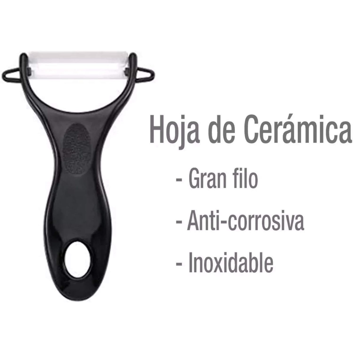 Set 6 Cuchillos Cocina Profesionales Mango Antideslizante-4