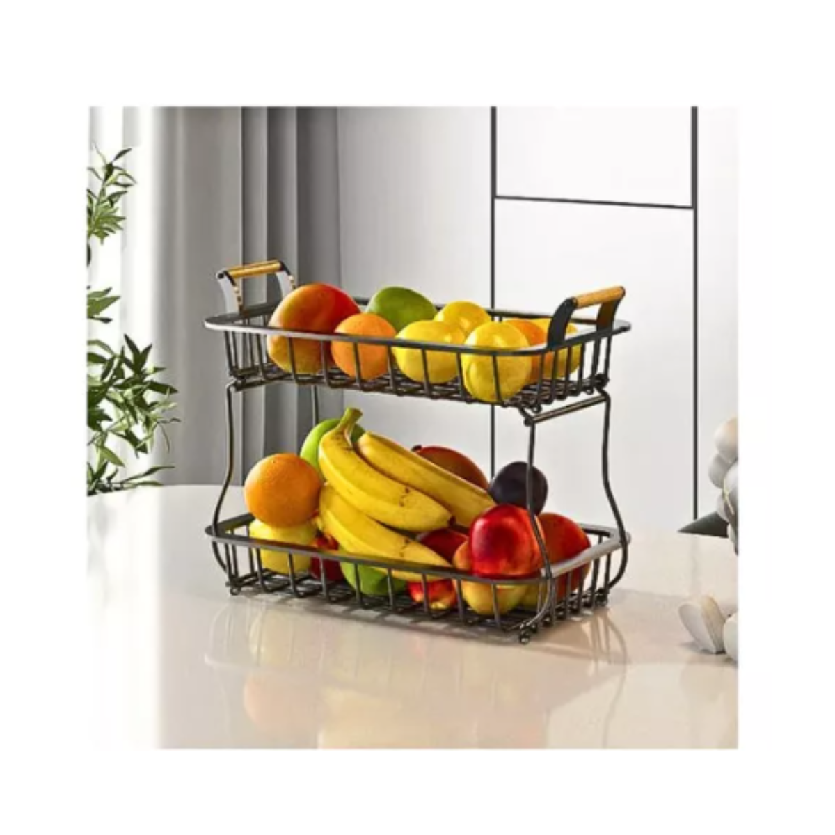 Organizador Multifuncional De Frutas Y Verduras Rectangular-3