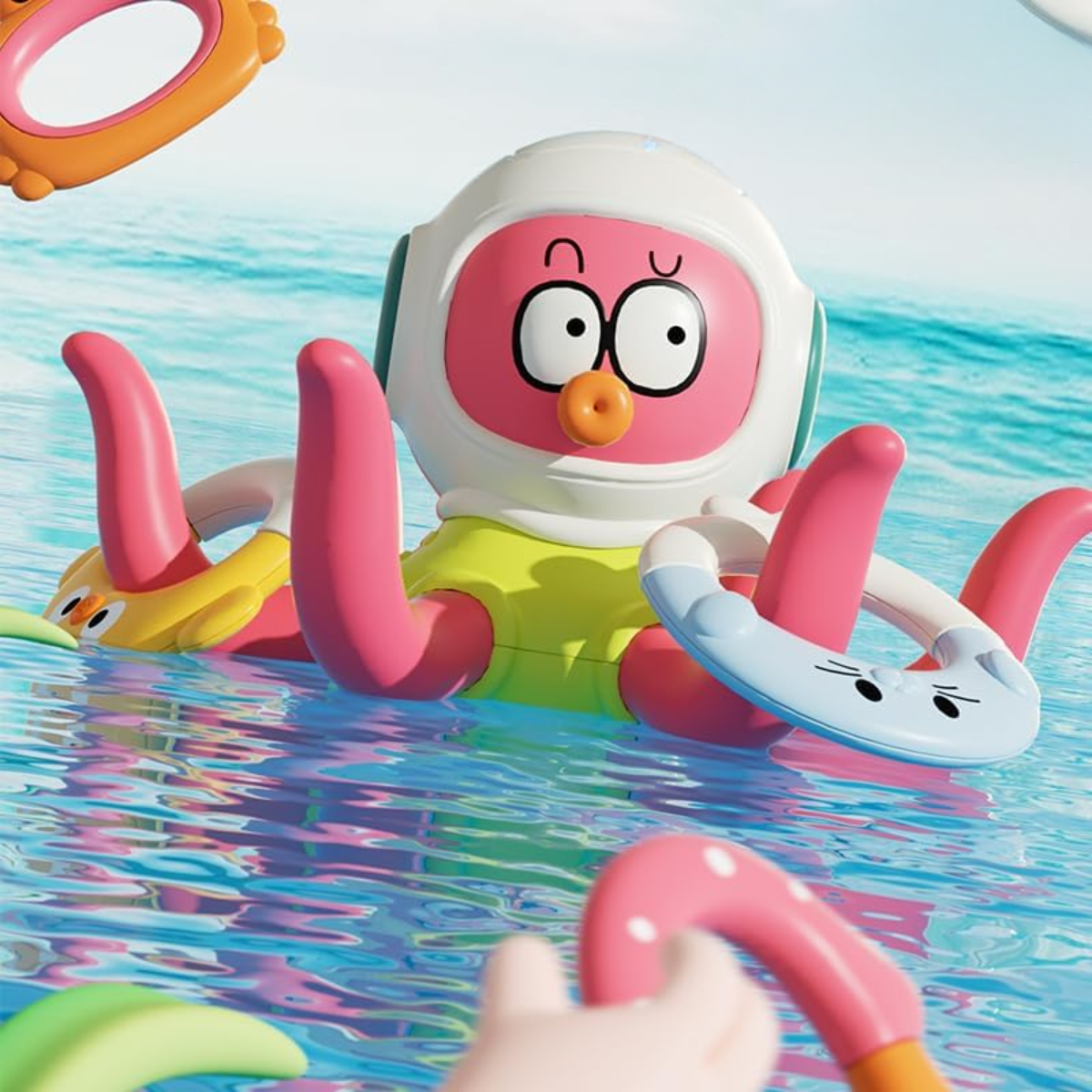 Juguete Octopus Pulpo Didactico Sensorial Bebes 18 Meses-2