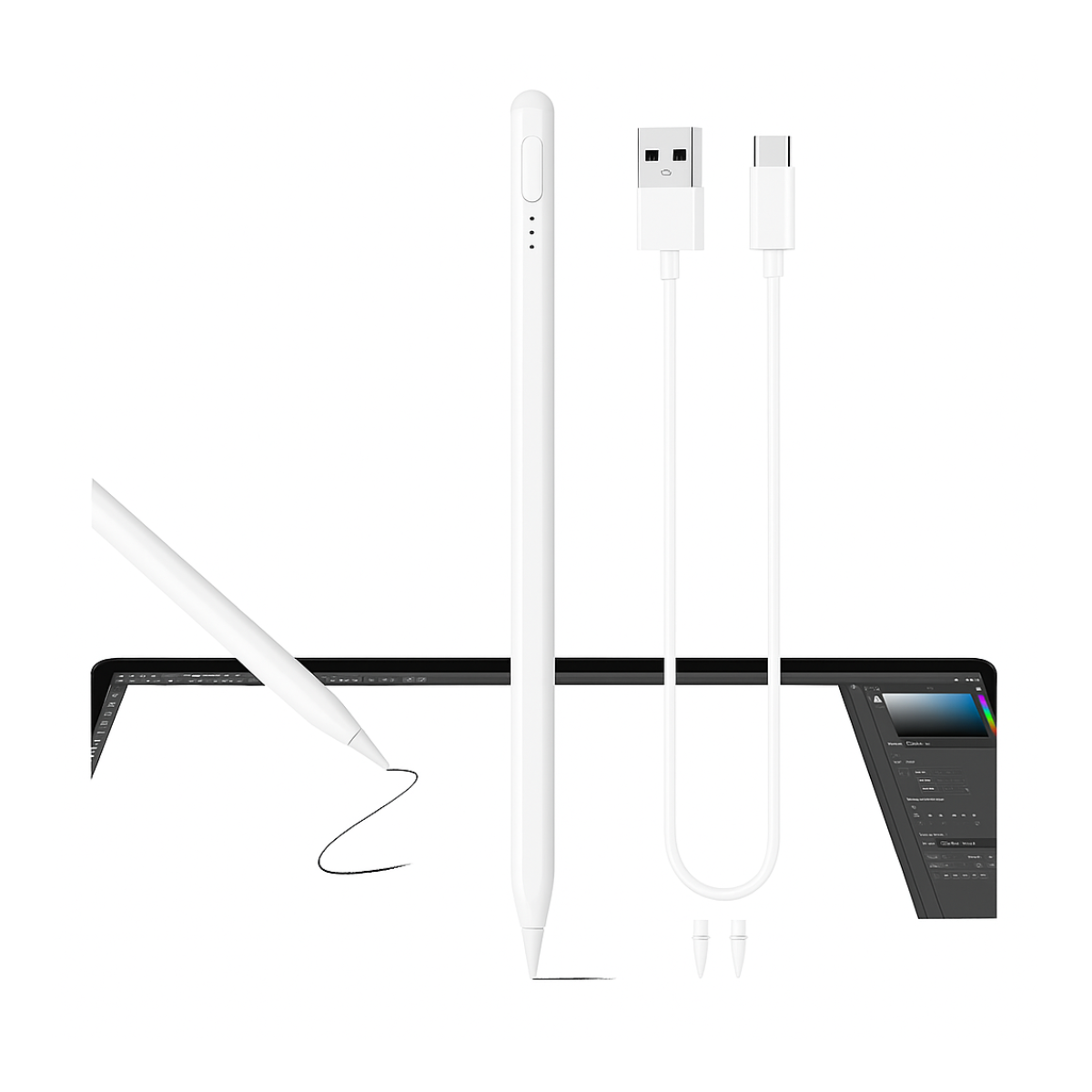 Lapiz Táctil Stylus Universal Para Tablet iPad-5