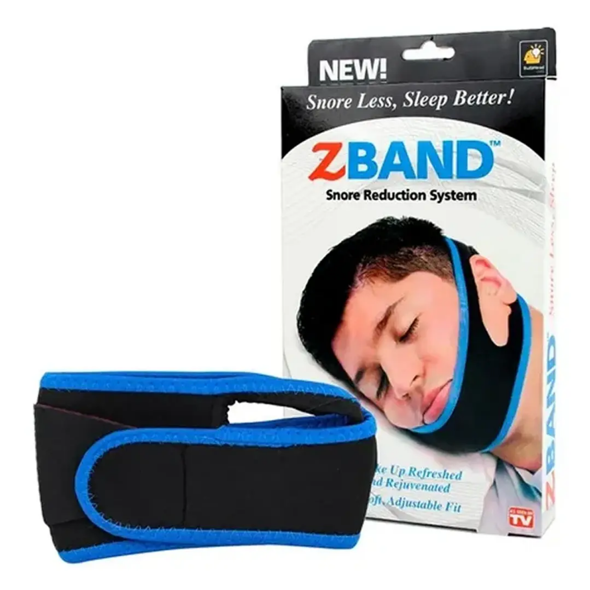 Banda Mentonera Anti Ronquidos Ajustable Mejora Sue o Unisex-6