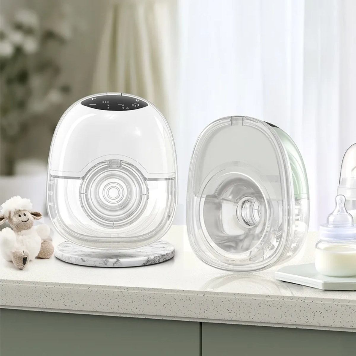 Extractor Leche Materna Inalámbrico Pantalla Digital 1 Copa-7