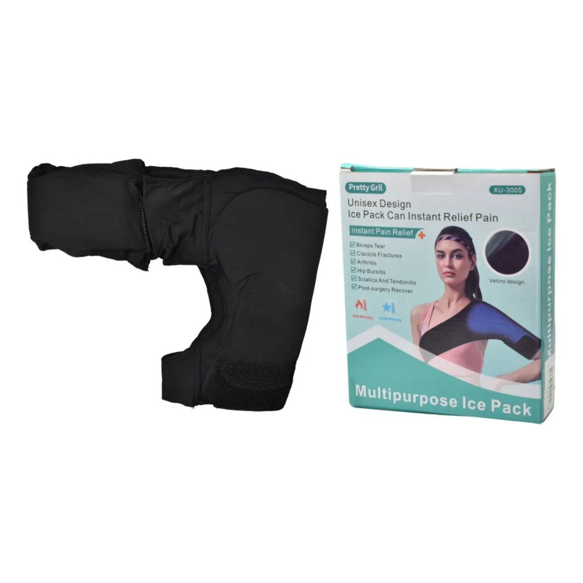 Compresa Gel Frio Calor Multiuso Para Hombro Espalda Pierna-5