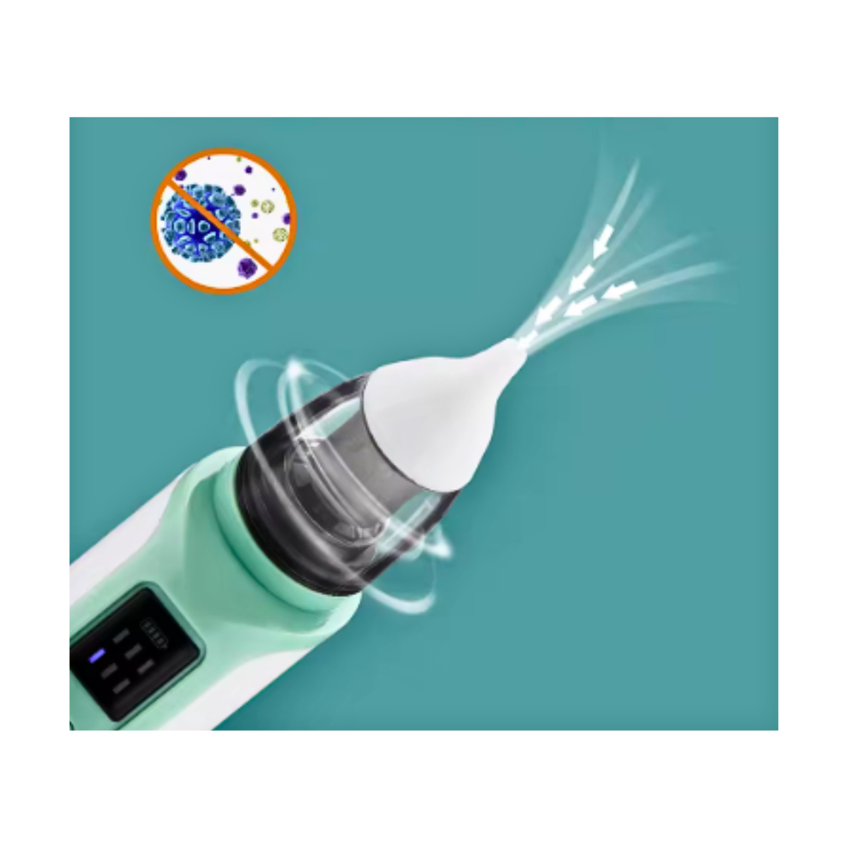 Aspiradora Succión Nasal Eléctrica Para Bebes Silenciosa-3