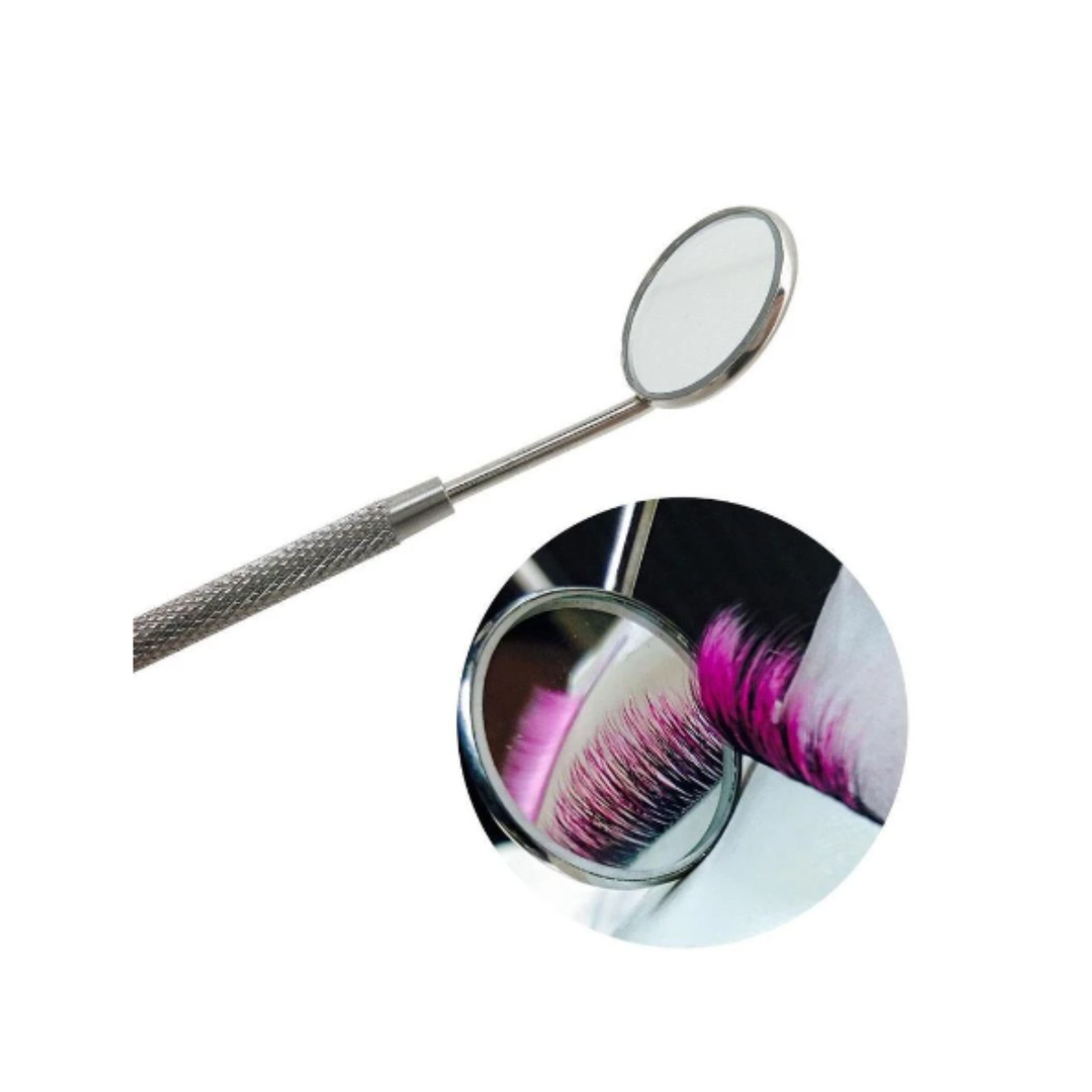 Espejo Para Revision Extensiones De Pestañas O Dental-2