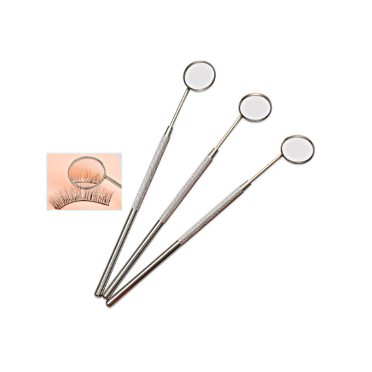 Espejo Para Revision Extensiones De Pestañas O Dental-3