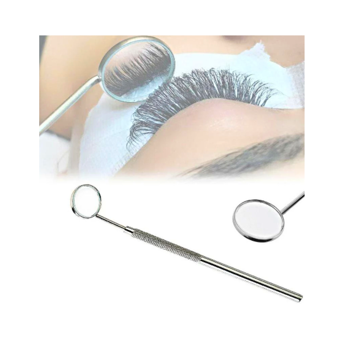 Espejo Para Revision Extensiones De Pestañas O Dental-6