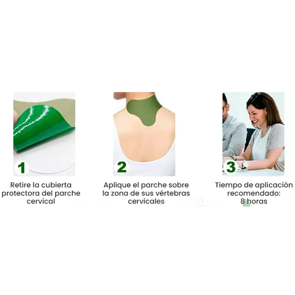 Pack 20 Parches Relajante Muscular Para Cuello Y Espalda-3