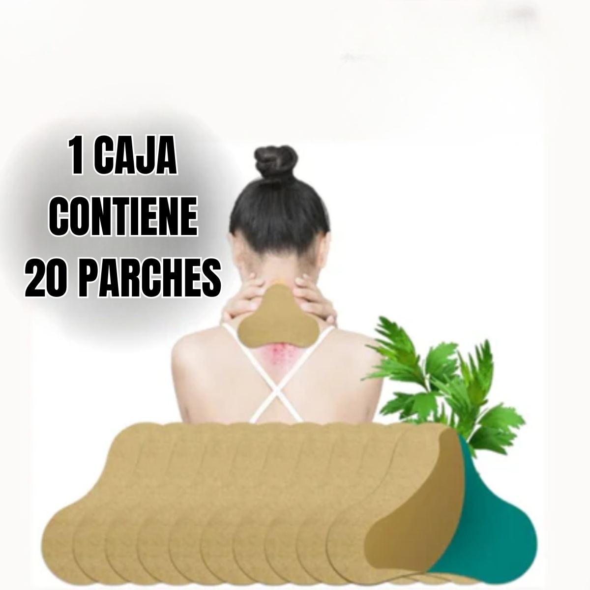 Pack 20 Parches Relajante Muscular Para Cuello Y Espalda-5