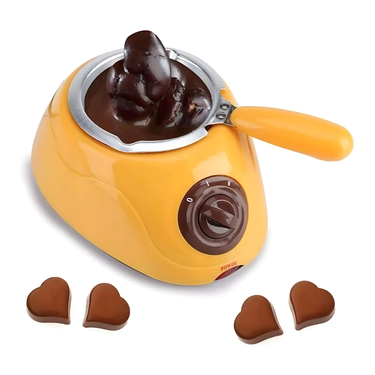 Kit Máquina Olla Fondue Para Derretir Chocolate + Accesorios-2