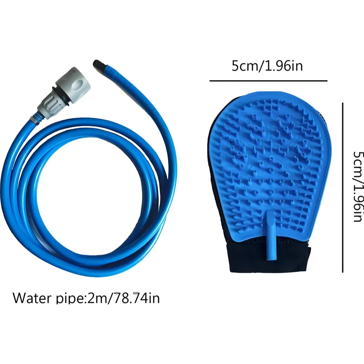 Guante Cepillo Quita Pelos Mascotas Para Uso Seco O Mojado-4